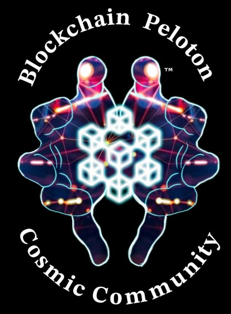 BLOCKCHAIN PELOTON COSMIC COMMUNITY